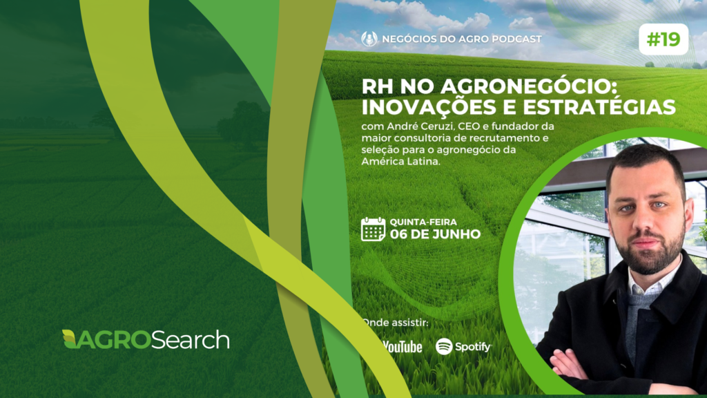 André Ceruzi, comenta sobre mercado de trabalho no agronegócio