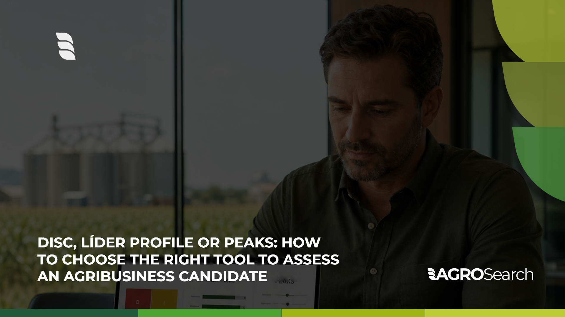 DISC, Líder Profile or PEAKS: how to choose the right tool to assess an agribusiness candidate